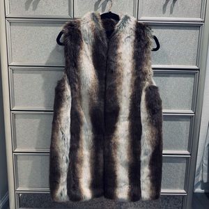 Donna Salyers Fabulous Furs (Faux) Vest